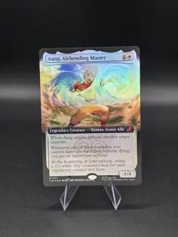 Aang, Airbending Master (Extended Art) M Avatar: Eternal-Legal NM FOIL - Image 1