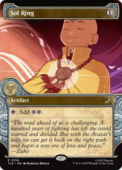 Sol Ring (SHOWCASE) #316 NM Avatar: The Last Airbender Eternal TLE Magic MTG - Image 1