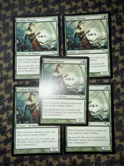 (5) Viridian Shaman Mirrodin Regular - Image 1