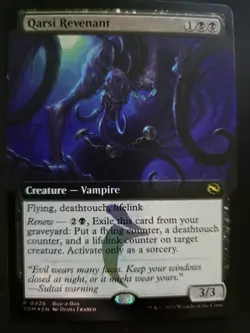 Qarsi Revenant NM Buy-A-Box PROMO FOIL Tarkir: Dragonstorm MTG FREE SHIPPING - Image 1