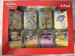 Pokemon TCG: Sam’s Club - Scarlet & Violet-151 Mini Tin (4-Pack) - NEW / SEALED - Image 1