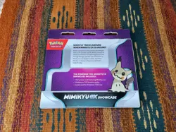 Pokemon TCG Mimikyu EX Showcase Box Promo Card 3 Booster Pack Sealed Brand New - Image 5