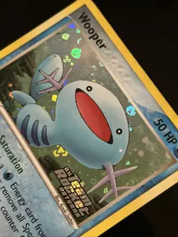 Wooper 81/109 Reverse Holo Stamped Rocket Returns Ex Pokemon Vintage Nintendo NM - Image 2