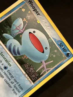 Wooper 81/109 Reverse Holo Stamped Rocket Returns Ex Pokemon Vintage Nintendo NM - Image 3