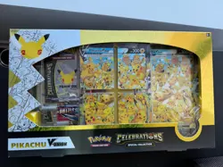 Pokemon TCG Celebrations 25th Anniversary Pikachu V-Union Special Collection Box - Image 1