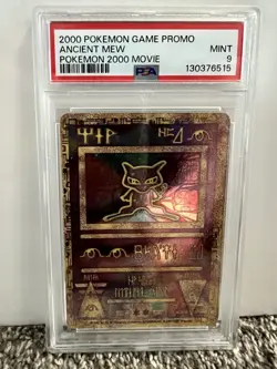 Ancient Mew PSA 9 Pokemon 2000 Movie Promo - Image 1