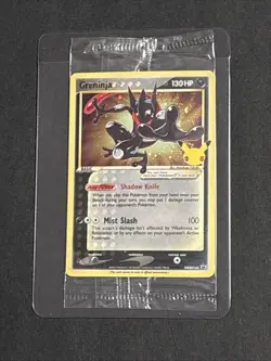 Pokemon TCG | Greninja Gold Star | SWSH144 Celebrations | Sealed Promo New Holo - Image 1