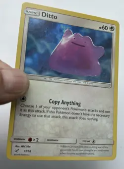 Ditto 17/18 Detective Pikachu Holo Pokemon VLP - Image 2