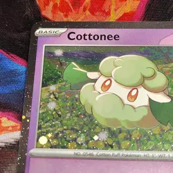 Cottonee MEP 018 & Whimsicott MEP 019 Pokemon Phantasmal Flames Blister Promos - Image 4