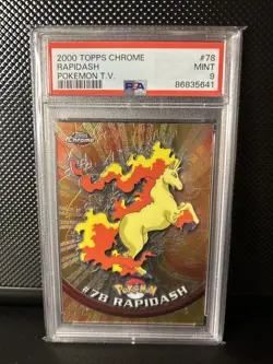 Rapidash - PSA 9 - Topps - Chrome - 2000 - Pokemon - Image 1