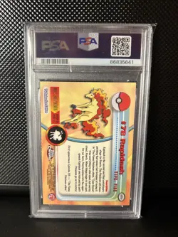 Rapidash - PSA 9 - Topps - Chrome - 2000 - Pokemon - Image 2