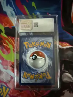 CGC 10 Gem Mint Team Rocket's Mewtwo EX 231/182 Pokemon Destined Rivals SIR - Image 2