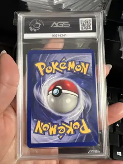 Vintage 1999 Pokemon Game PIKACHU Black Star Movie Promo #4 Graded AGS 9 MINT - Image 2