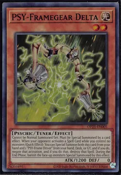 PSY-Framegear Delta Super Rare OTS Tournament Pack 25 OP25-EN005 NM - Image 1