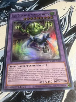 Yugioh! Gate Guardian of Wind and Water - MAZE-EN005 - Super Rare - 1st Ed NM - Image 1