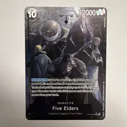 One Piece Card Game - Five Elders - OP13-082 SR - Alt Art - English - Image 1