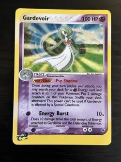 2003 Pokemon Gardevoir EX TCG Ruby & Sapphire Holo Rare Card 7/109 LP/MP - Image 1