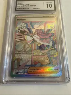 CGC 10 Miriam 251/198 SV01: Scarlet & Violet Base Set Holo Pokemon Graded Card - Image 2
