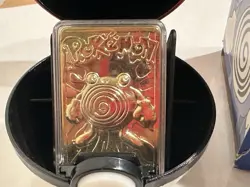 Pokemon 1999 Limited Edition 23k Gold Plated Poliwhirl Trading Card - Image 2