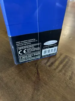 Ultra Pro Gaming Satin Tower Deck Box Pacific Blue Premium Hard Shell Snap Fit - Image 3