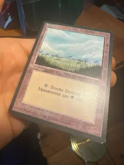 4x German FBB • Misprint Wald "Forest Plains" • Pack Fresh NM/NM- • Mtg - Image 2