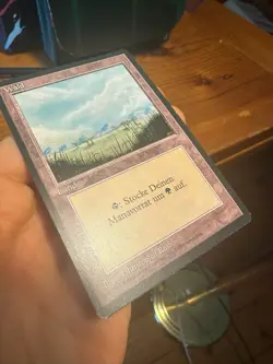 4x German FBB • Misprint Wald "Forest Plains" • Pack Fresh NM/NM- • Mtg - Image 3
