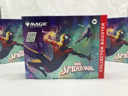 Magic: The Gathering Marvel’s Spider-Man Collector Booster Pack Omega Box Sealed - Image 1