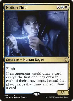 1x Notion Thief NM Eng MTG - ZNR Commander - Image 1