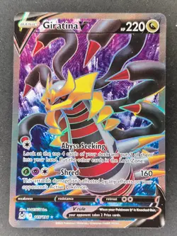Giratina V Pokemon Lost Origin 185/196 Full Art Ultra Rare Near Mint NM - Image 1