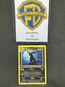 POKEMON NEO DISCOVERY UNLIMITED UMBREON HOLO 13/75 LP+ ITA - Image 1