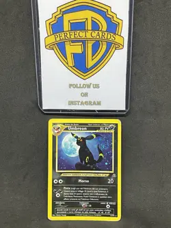 POKEMON NEO DISCOVERY UNLIMITED UMBREON HOLO 13/75 PL/PR ITA - Image 1