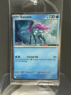 Suicune (Sealed EB Games Promo) 26/94 Phantasmal Flames PFL Pokemon TCG EN - Image 1