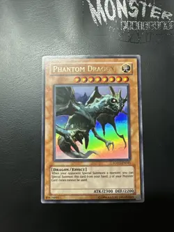YUGIOH PHANTOM DRAGON ULTRA RARE LODT-EN041 MIXED EDITIONS - Image 1