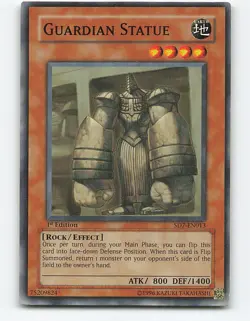 Guardian Statue #SD7-EN013 1st edition Yugioh Card - Image 1