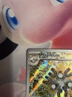 Magneton 159 Sv: Scarlet & Violet Promo Card Holo Illustration Rare NM - Image 2