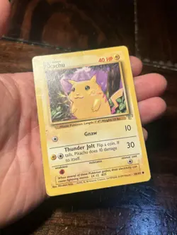 Pikachu - ( Stamped) 058/102 Miscellaneous Cards & Products Regular - Image 2
