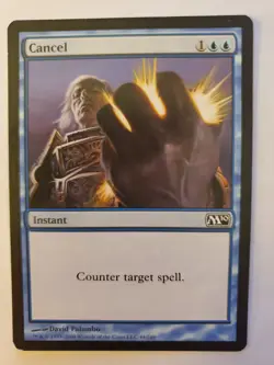 MTG Magic The Gathering Card Cancel Instant Blue - Image 1