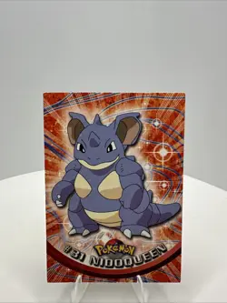 Nidoqueen #31 Topps Pokemon Trading Card - Image 1