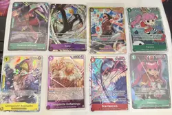 One piece card lot with 18 Random cards(see pics) - Image 1