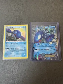Kyogre EX 54/160/Kyogre 53/160 -XY Primal Clash Ultra Rare Holo Pokemon Card - M - Image 2