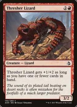 1x Thresher Lizard NM Eng MTG - Amonkhet - Image 1