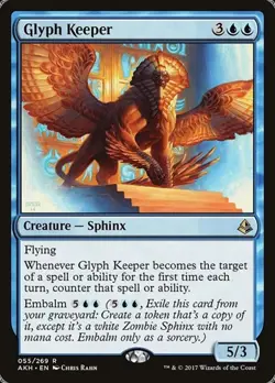 1x Glyph Keeper NM Eng MTG - Amonkhet - Image 1
