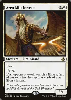 1x Aven Mindcensor NM Eng MTG - Amonkhet - Image 1