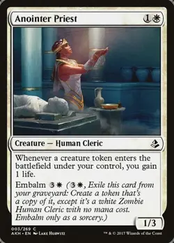 1x Anointer Priest NM Eng MTG - Amonkhet - Image 1