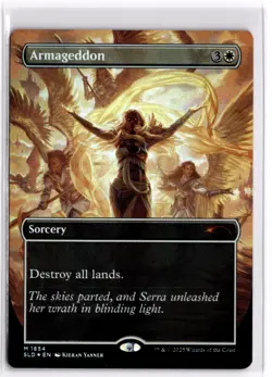 Armageddon Foil Secret Lair Drop 1854 LP x1 MTG Magic: the Gathering - Image 1