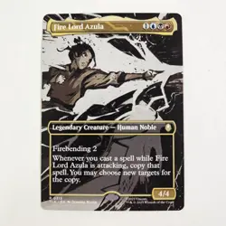 Fire Lord Azula Borderless Avatar: The Last Airbender 0313 MTG Commander - Image 1