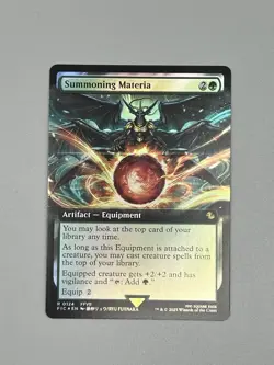 Summoning Materia (Extended Art) Commander: Final Fantasy Foil - Image 1