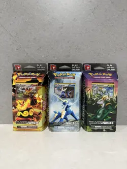 Pokemon TCG 2011 Black And White Theme Deck Set x 3 Emboar Samurott Serperior - Image 1