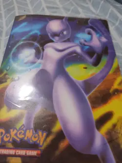 Pokemon Mewtwo & Squirtle 4 Pocket Card File Holder for Protecting Trading Cards - Image 2