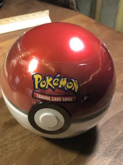 New??Rare 2021 Pokemon TCG PokeBall Tin H20 Brand New Sealed?Standard PokeBall - Image 1